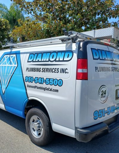 Diamond Plumbing Services Van